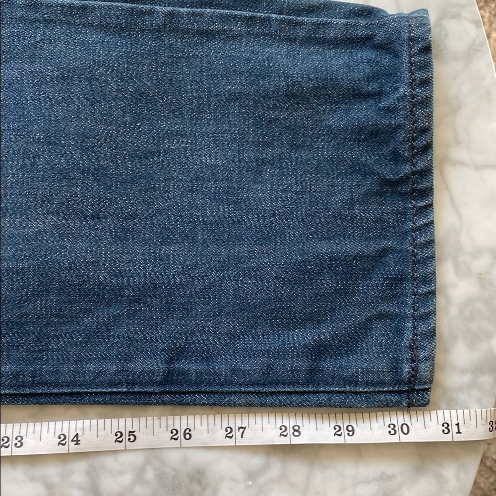 RRL Ralph Lauren Selvedge Sanforized Low Straight Denim Jeans - Picture 11 of 17
